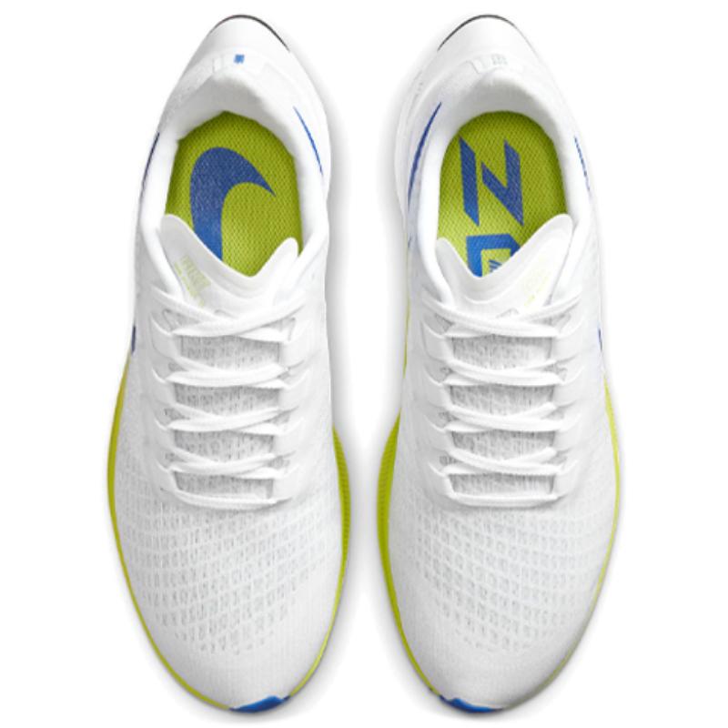 Nike Air Zoom Pegasus 37 White Racer Blue Sneakers BQ9646-102