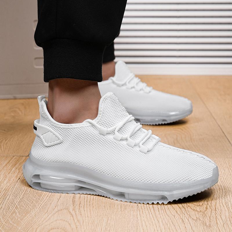 Fashion Mens Blade Sneakers Running Shoes Slip on Outdoor Tennis Shoelaces Odor Resistant Athletic Shoes Lightweight Breathable Khaki 47