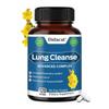 Didacat Lung Cleanse Capsules, NAC Mullein Quercetin Cordyceps & Bromelain, Respiratory Support Detox Blend, 120 Capsules Dietary Supplement