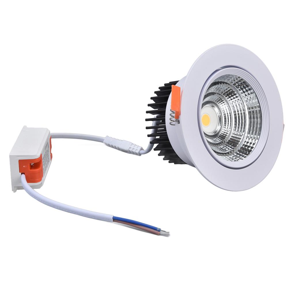 LED Embedded Spotlights Stable Light Good Heat Dissipation Anti Corrosion Easy to Install LED