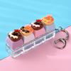 Popular Teddy Bear Love Keychain: Novelty Decompression Pendant for Stress Relief