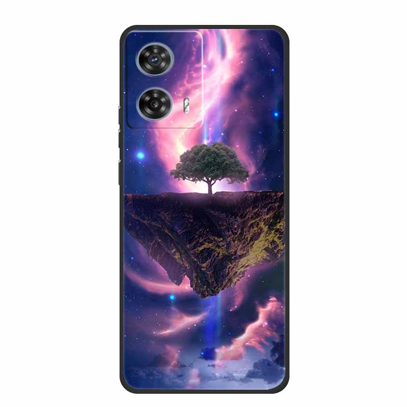 Phone Case For Moto Edge 50 Fusion Back Cover Case Shockproof Black Silicone Soft Funda For Motorola Edge 50 Fusion Case 6.7"