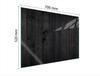 PIANO COTTURA PROTETTIVO IN VETRO 70x52 LEGNO