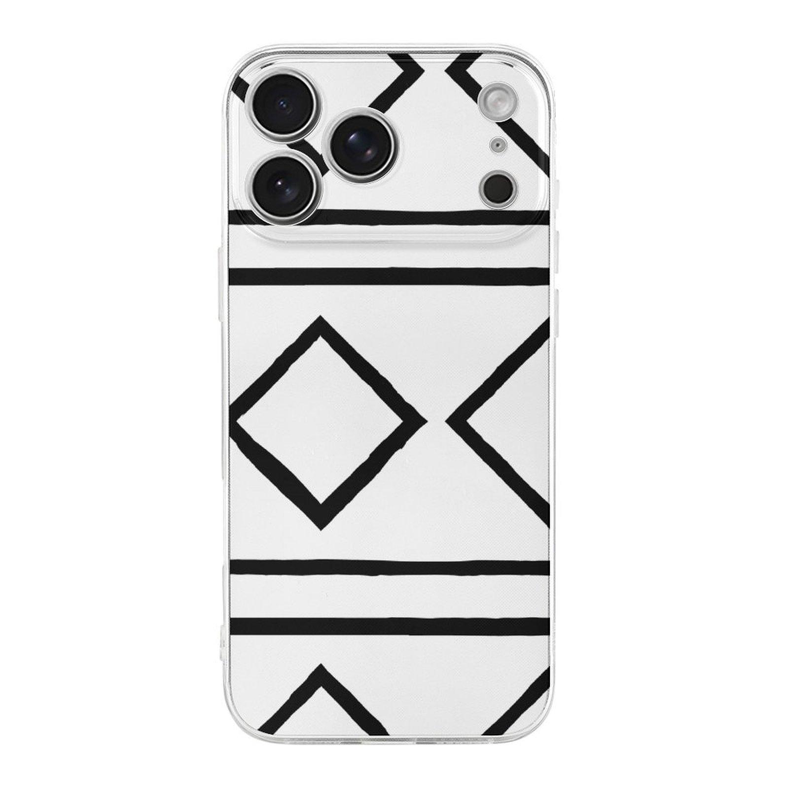 

1 Pack For iPhone 17 Series TPU Phone Case Protective Soft Anti-Slip Design, Daily Protection IPHONE-17ProMax белый