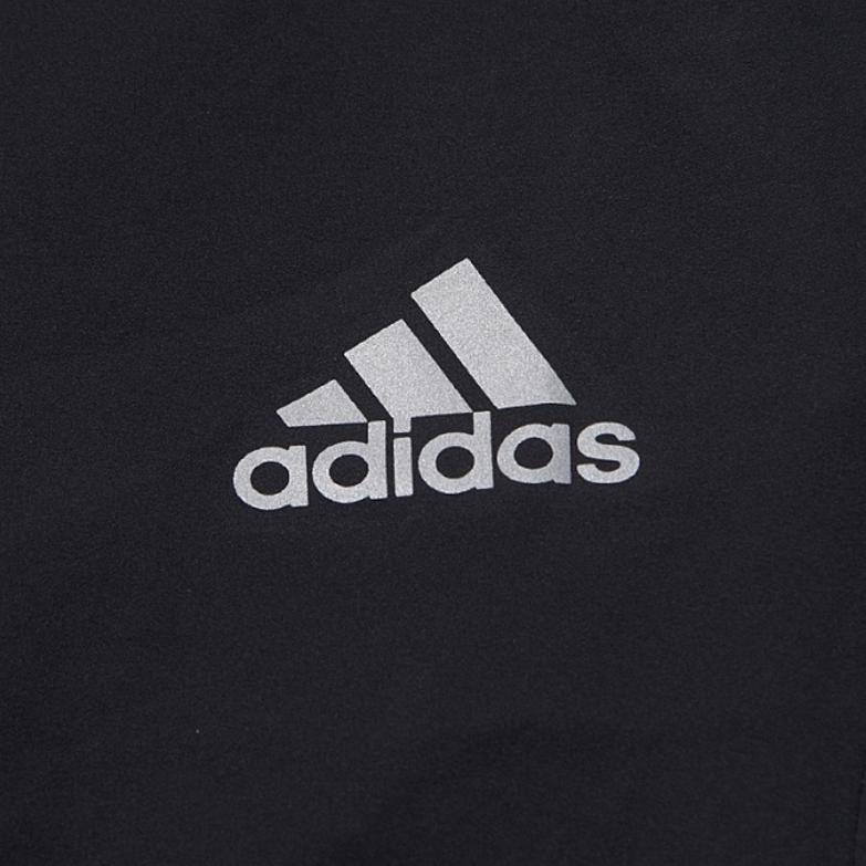 adidas Regular Series Elastic Solid Color Sports Casual Pants Men Bottoms Black S97518