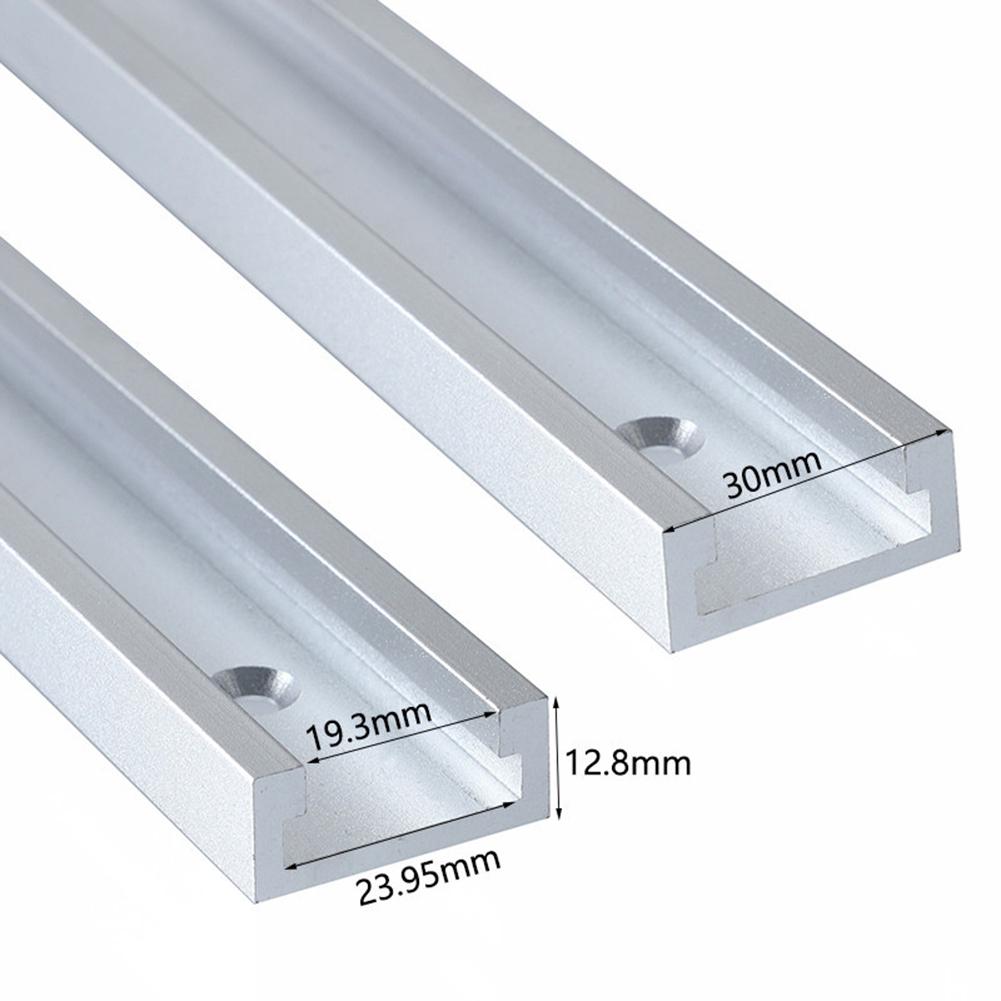 300/400/600mm T-Track Miter Bar Slider Woodworking Tools