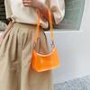 Jelly Color Crossbody Bag Clear Handbag PVC Transparent Shoulder Bag  Water-Sprinkling Festival