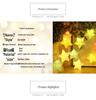 Nordic Style LED Star String Lights - Battery Operated, Cracked Design, Colorful Small Lights