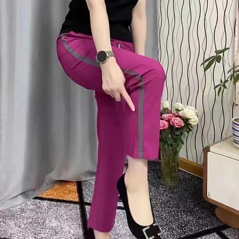 

Black Slimming High-Waist Harem Pants – Fashionable, Versatile, and Comfortable Women s Spring/Summer Casual Wear XL розы красного