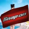 S-Snap On LOGO Microfiber Beach Towel Absorbent Quick dry Soft Yoga Swimming Resort Mountain Climbing Towel