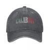 CALABRIA Italian City Baseball Cap Streetwear Golf Hat Uv Protection Solar Hat Military Cap Unisex Designer Unisex Womens
