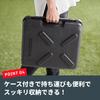 Iwatani Cassette Stove Toughmaru with Case, Black, CB-ODX-1-BK