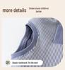 Striped Spring & Autumn Kids' Pajama Set: Two-Piece Top & Pants for Boys and Girls