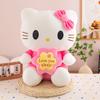 Flower Hellokitty Plush Doll Heart Cat Stuffed Toy Strawberry Angel Decoration