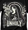 Unholy Nun T-Shirt: Gothic Satan Baphomet Halloween Shirt