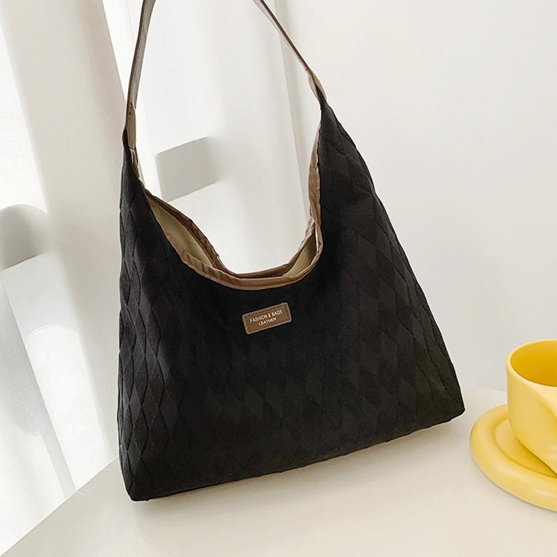 Fashionable Large Capacity Women's Bag 2023 Urban Chic Soft Wool Tote Bag For Everyday Use
