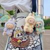 1:1 High Quality Macaron 2nd The Monsters Labubu Sitting Party Vinyl Plush Blind Box Decorative Surprise Box Doll Collection Gif