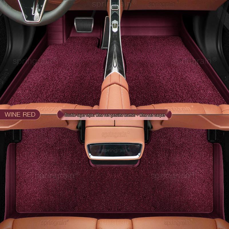AITO M5 Ultra M7 Pro M8 Max M9 Electric Leather Car Floor Mats