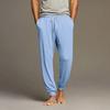 Men's Drawstring Pocket Cuffed Casual Pants Home Sleep Pants