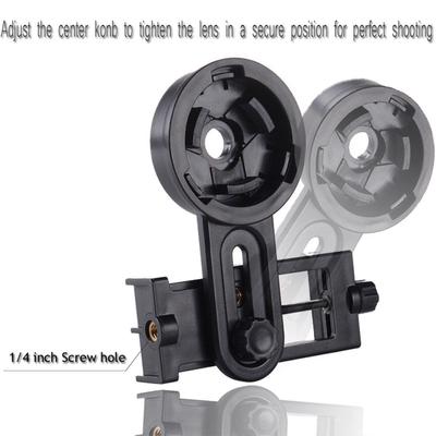 Multifunction Universal Cell Phone Camera Adapter for Mount Binocular Spotting Scope Telescope