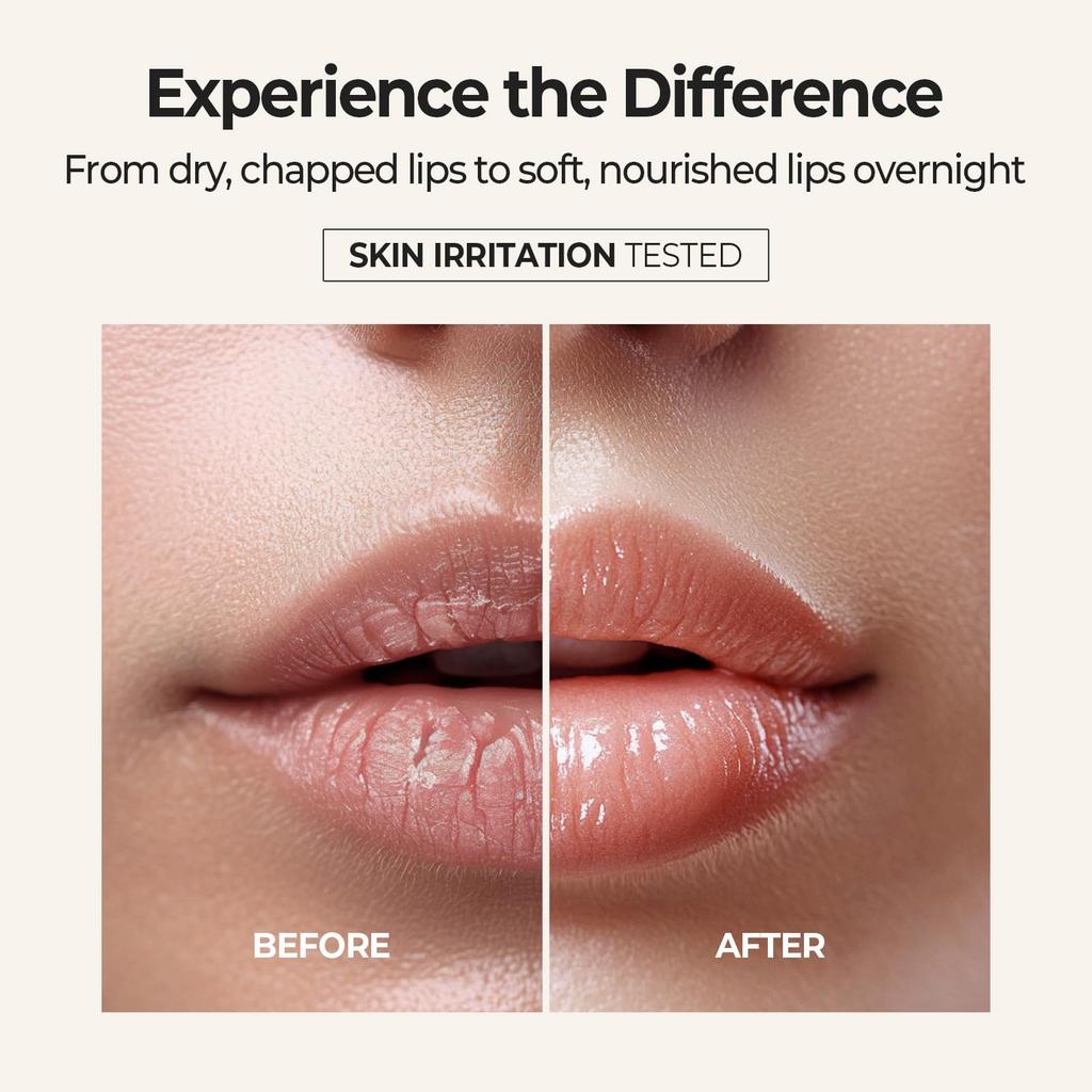 SKINFOOD Honey Sugar Food Mask Lip Sleeping Pack 21ml Lip Sleeping Mask Lip Balm Lip Cream Lip Scrub Moisturizing Korea