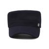 Men's Spring Summer Net Cap Flat Top Cap Outdoor Sun Hat Middle-Aged Breathable Cap