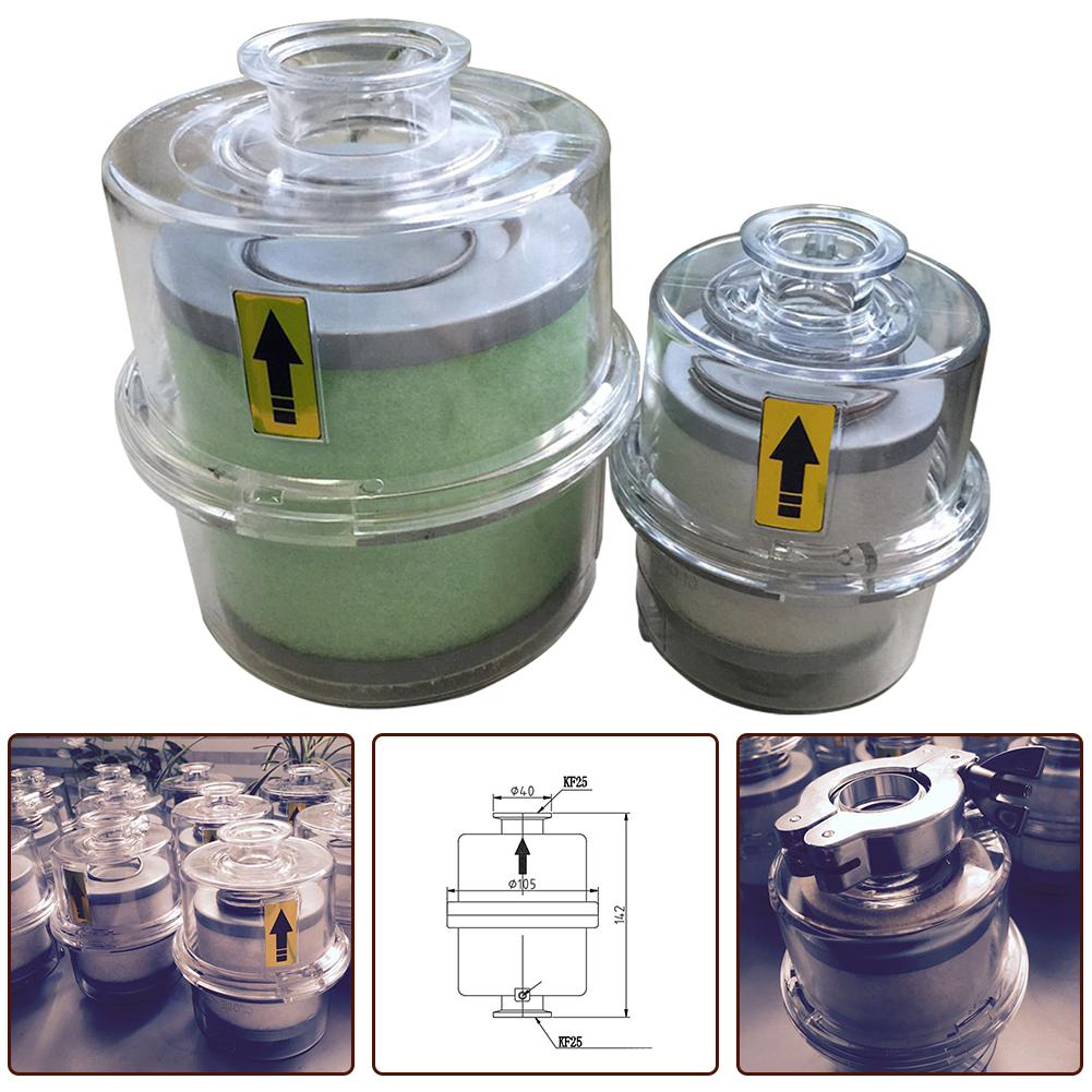 Oil Mist Filter Exhaust Filter KF25/KF40 High-strength Transparent Shell Quick Release Flange Interface Industrial Use