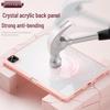 QBOSS Cute Pink Cat Rotating Stand iPad Case