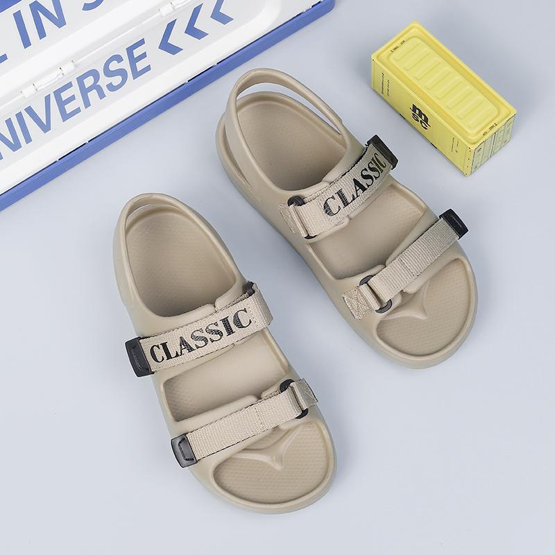 Summer Sandals for Men Anti-Slip Odor-Resistant Comfortable Beach Shoes Outdoor Breathable Lightweight EVA Casual Shoes Slippers