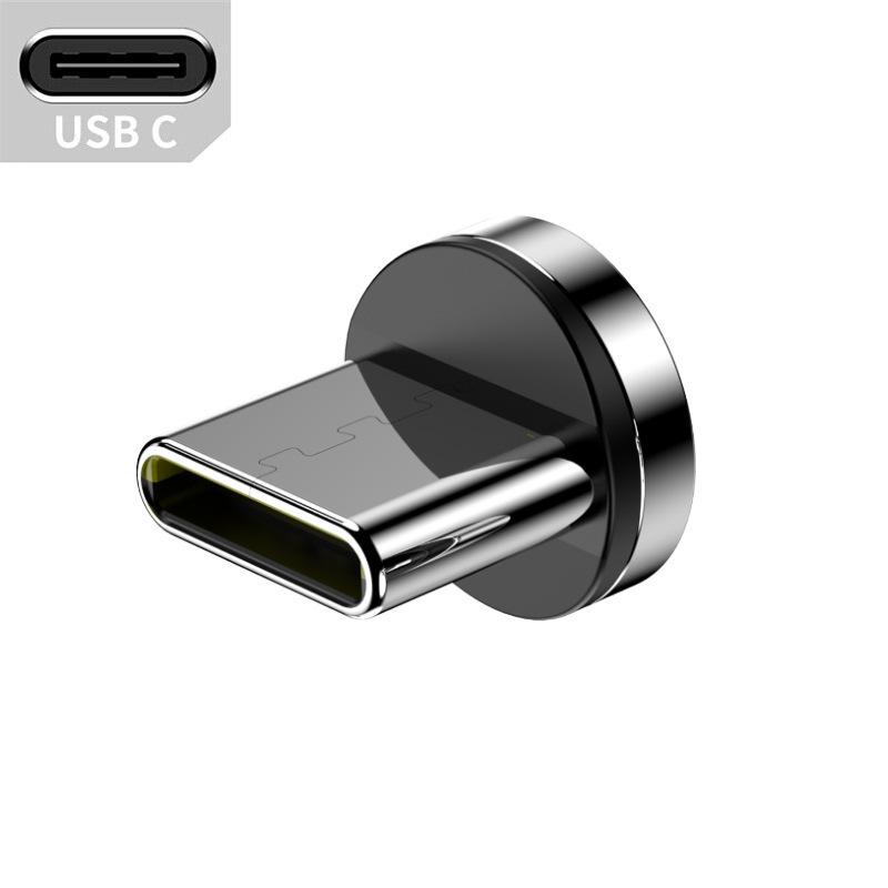 540° Rotating Magnetic Charging Cable for Huawei & Apple, Zinc Alloy Elbow Design, Super Fast Charging