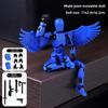 Lucky Doll: 13-Point Articulated 3D Printed Toy, 3rd Gen DIY Stress Relief Figure
