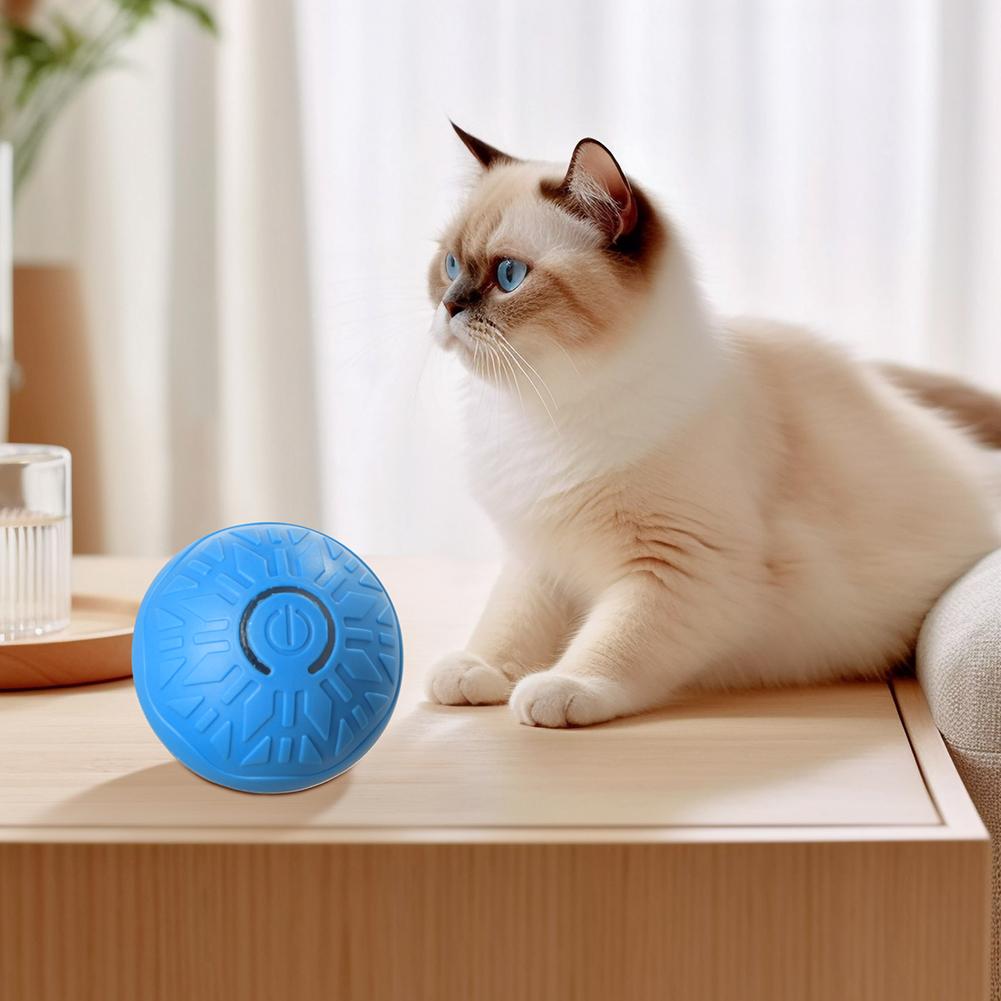 Dog Toy Ball Automatic Moving Bouncing Rolling Ball Smart Puppy Interactive Dog Chew Toy Ball