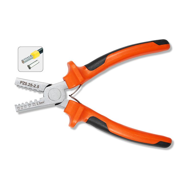 German Style Small Crimping Pliers 0.25-2.5mm Hardware Tools Accessories