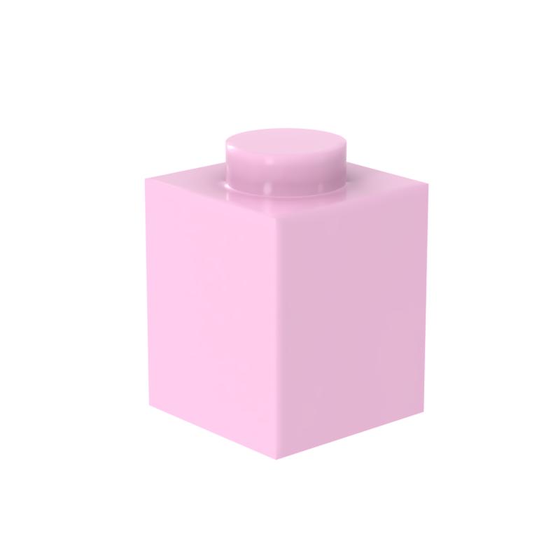 [FunBrick] 20PCS Classic DIY Building Blocks Thick Figures Bricks 1x1 Dots Educational Creative Compatible With 3005 Plastic To
