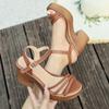 Fashion Round Toe Platform Heightened Small Outside Wear Fashion Casual Versatile Open Toe Sandals