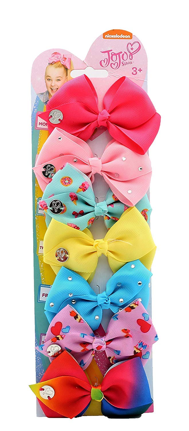 

JoJo Siwa Hair Ribbon 7 Days JoJo Bow 8cm Beautiful Hair Accessory