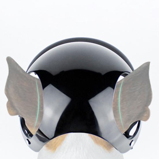 Yousheng Pet Headgear Breathable Ultra-Light Adjustable Dual Holes Design Easy-wearing Dress Up Polyester Multi-Sport Outdoor Bike Motorcycle Pet Cap