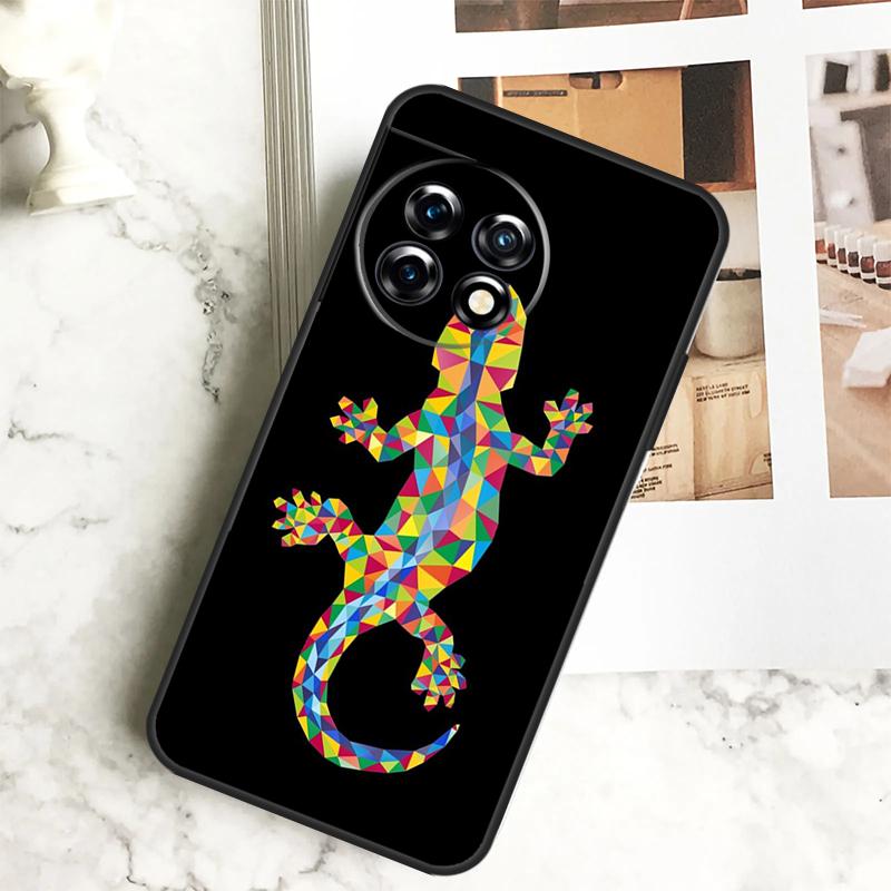 Lizards Geckos Case For OnePlus 12 12R 11 9 10 Pro 10R 9R 8T 10T Nord CE 2 3 Lite 2T CE4 N10 N20 N30 Cover