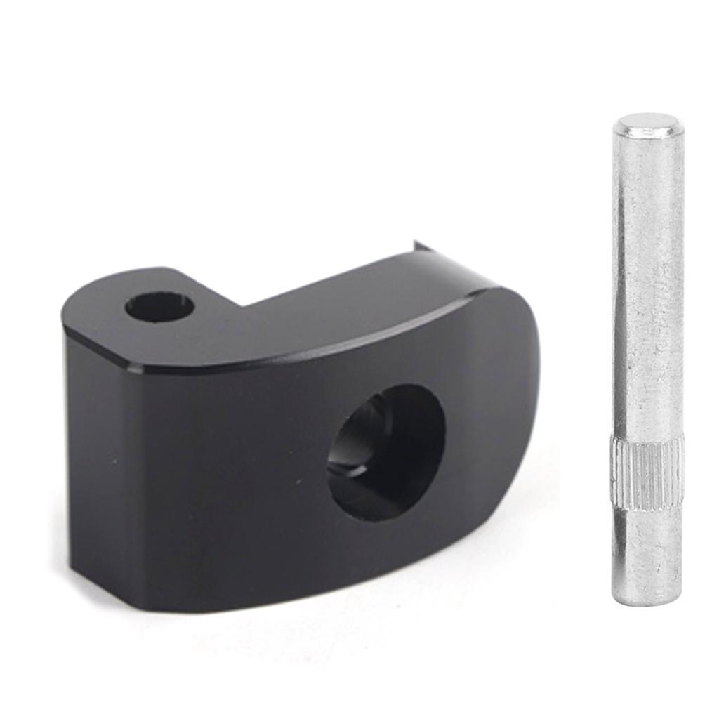 Folding Hook Buckle Plug Pin Nondeformation for XIAOMI M365 PRO Electric Scooter(black )