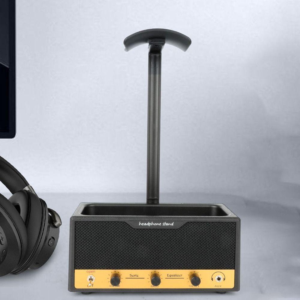 Wide Curved Design Gaming Headset Holder Space Saving Headphone Stand Earphone Stand  Home
