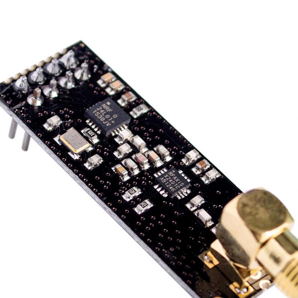 2.4G 1100M NRF24L01+PA+LNA SMA Antenna Wireless Transceiver Communication Module