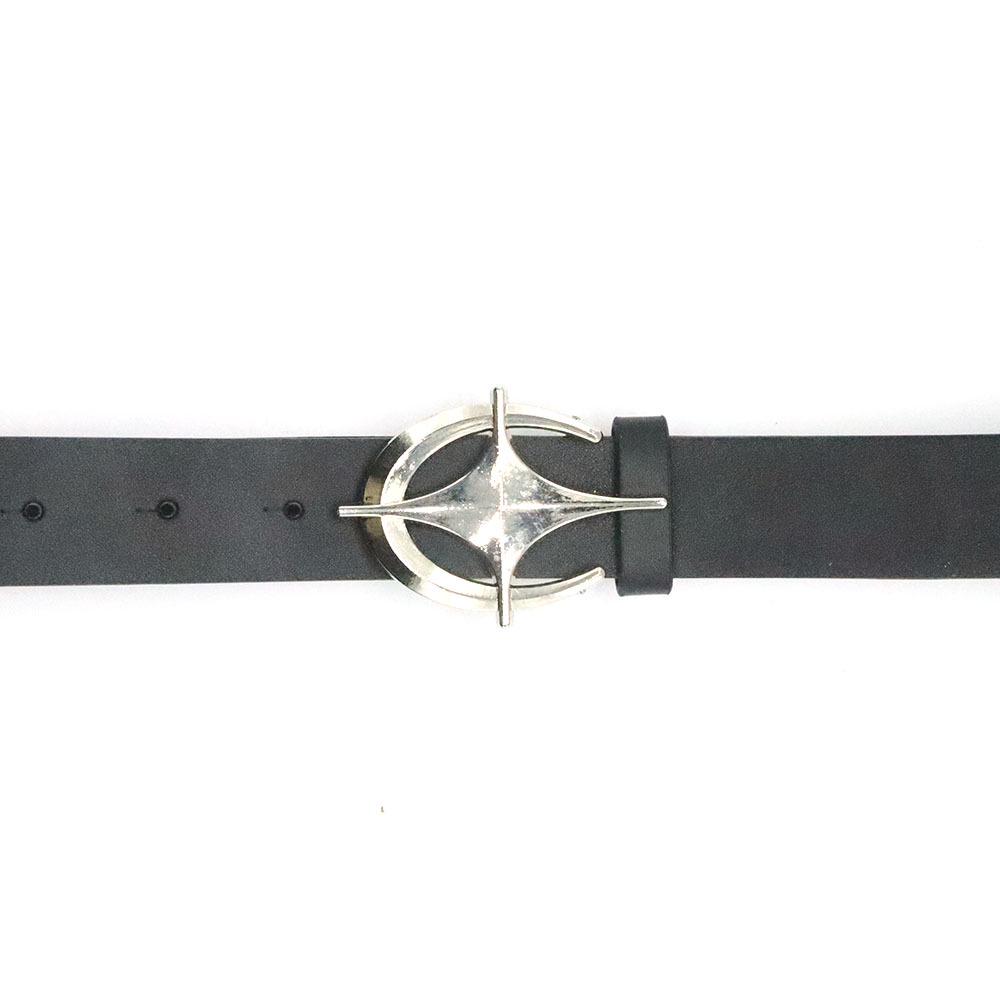 Fashion Crescent Star Buckle Belt for Women - Stylish All-Match Accessory