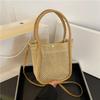 Handbag French Straw Woven Bag Spring New Trendy Literary Fresh Casual and Fashionable One Shoulder Crossbody Bag