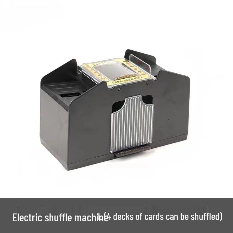 New Shuffler: Automatic 2-4 Deck Card Shuffler - Perfect for Three Kingdoms Tabletop Games