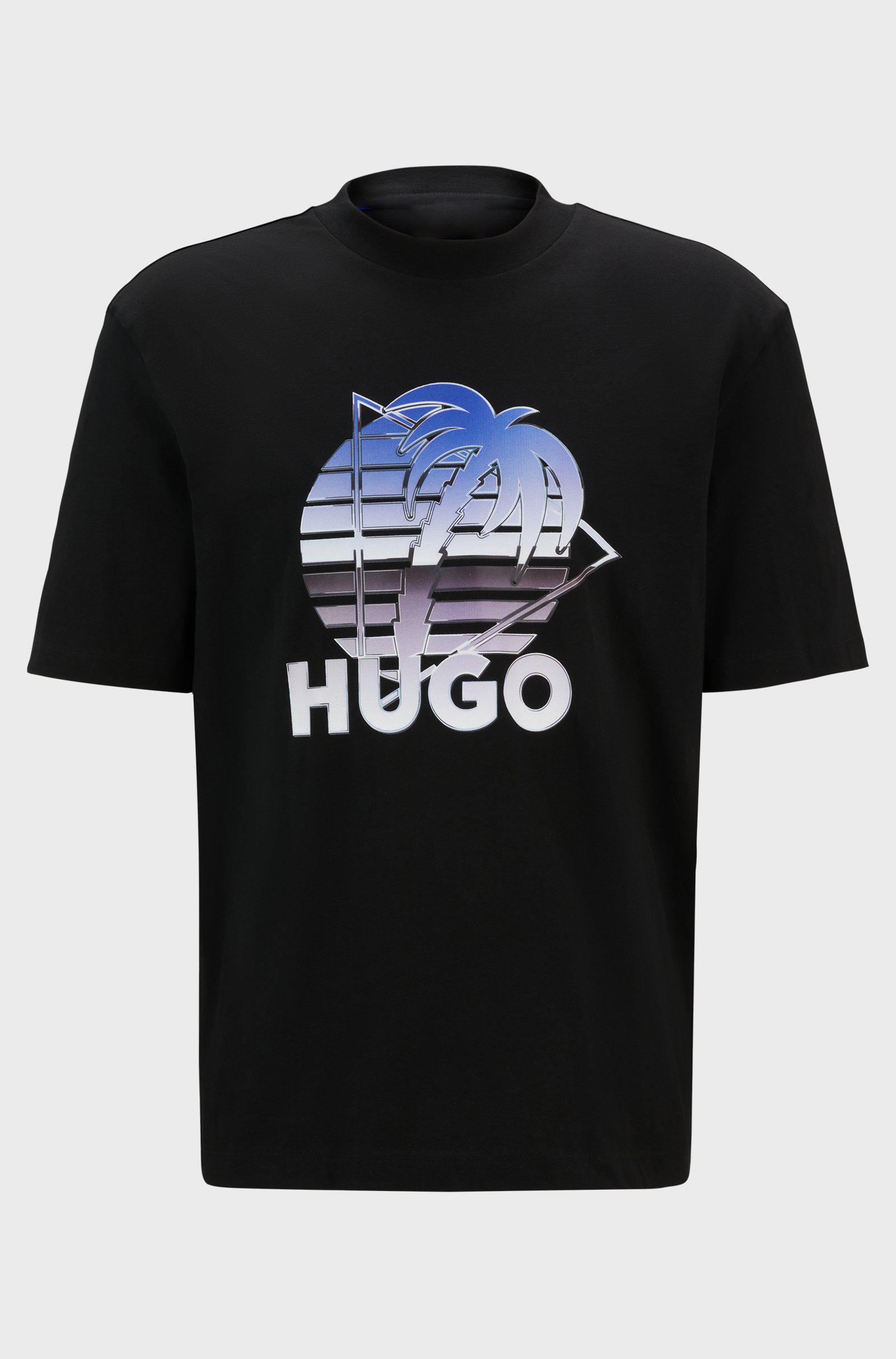 

Summer Men Women Cotton T-shirt Oversized Y2k Short Sleeve Hogo Graphic Short Sleeves Casual Loose Tee Shirt Female Male Clothing XXXL різнокольоровий