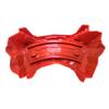 Bulk Train Track Scene Accessories Red Curved Bridge Pier Assembly Game Compatible with Electric Train Boys' Toys S29-7
