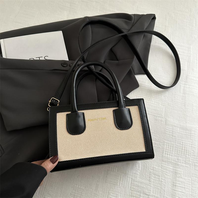 

2025 summer new women s shoulder commuting large-capacity handbag high value fashion versatile messenger bag