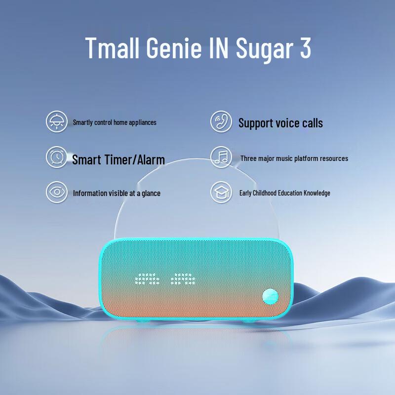 Tmall Genie IN Sugar 3 Smart Speaker CN plug (adapter included)