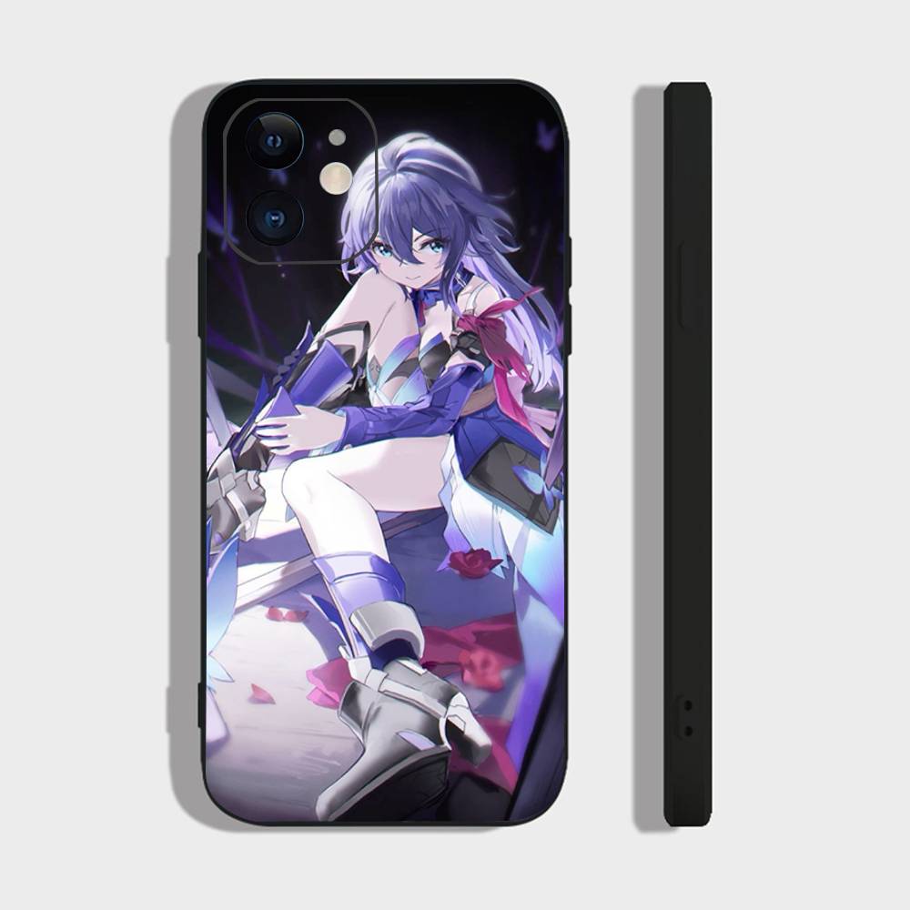 Seele Animated Game Honkai Star Rail Phone Case For IPhone 17 Air 16 15 14 13 Pro Max 11 12 Black Silicone Cover