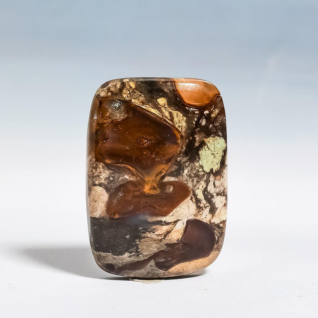 Mud Crack Fossil 2.1x2.9mm Natural Cabochon Fine Loose 29.85Cts. s2P23